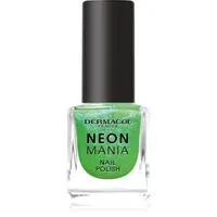 Dermacol Neon Mania lak na nehty odstín 8 Lime Splash 5 ml