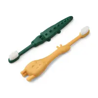 Dětský zubní kartáček Liewood Fabio All Together Toddler Toothbrush 2-pack LW20176