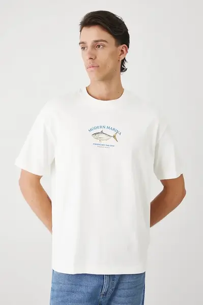 Bavlněné tričko Medicine pánské, béžová barva, s potiskem