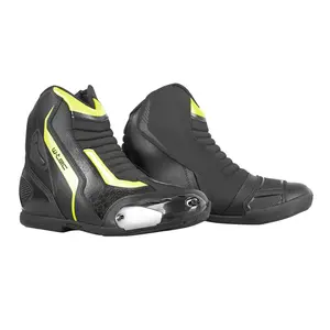 Moto boty W-TEC GlamCE černá-fluo žlutá 42