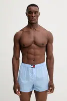 Bavlněné boxerky Tommy Hilfiger 3-pack modrá barva, UM0UM03613