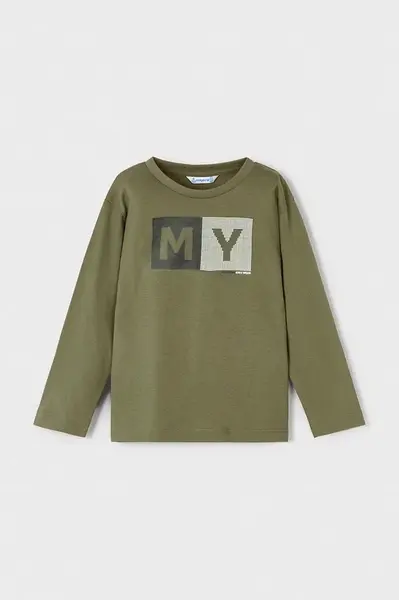 Bavlněné tričko s dlouhým rukávem Mayoral