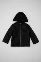 DEFACTO Baby Boy Water Repellent Hooded Coat
