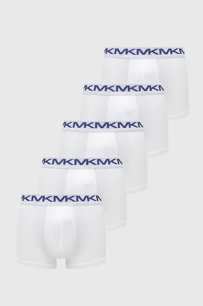 Boxerky Michael Kors pánské, bílá barva