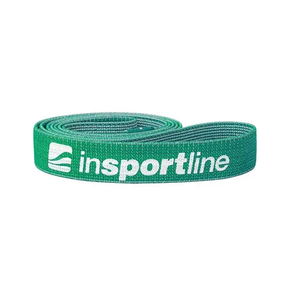 inSPORTline Posilovací guma Rand XX Strong 208x3,3 cm / 13 kg tmavě zelená