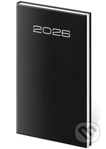 Kapesní diář 2026 Old Karachi černý