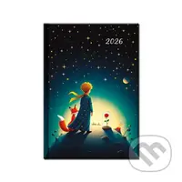 Denný diár Art Malý princ 2026 (slovenské menné kalendárium)