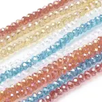 Electroplate Glass Beads Strands