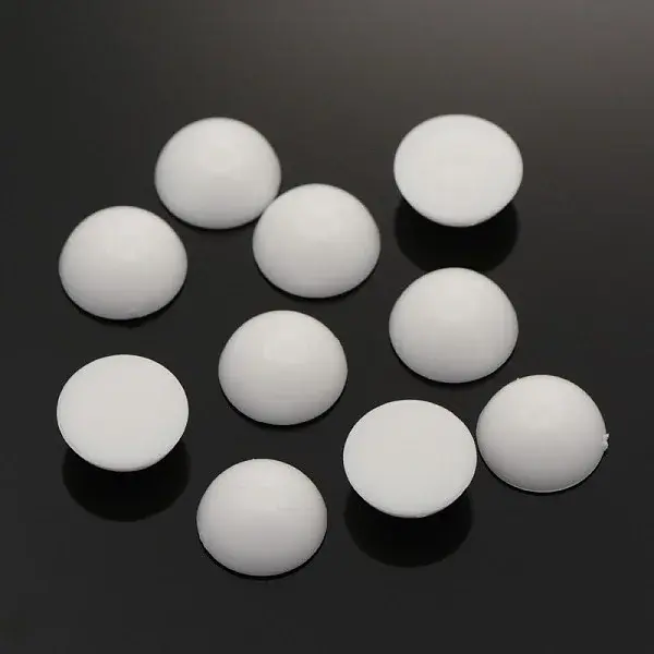 Half Round Acrylic Cabochons