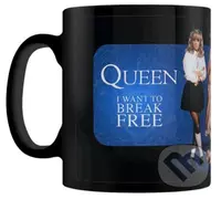 Keramický hrnček Queen: I want to break free
