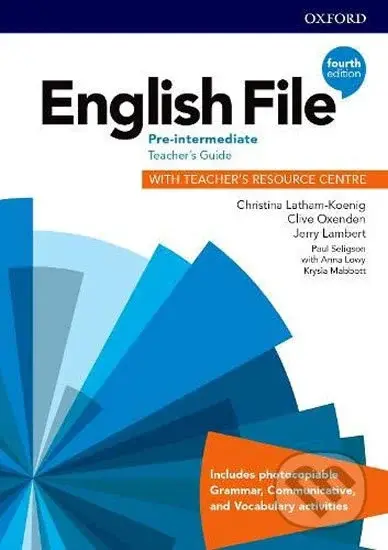 New English File - Pre-Intermediate - Teacher's Book - kniha z kategorie Jazykové učebnice a slovníky