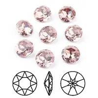 Pointed Back & Back Plated K9 Glass Rhinestone Cabochons