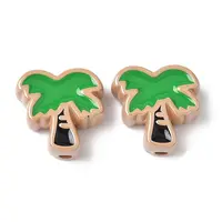 10Pcs Acrylic Enamel Beads