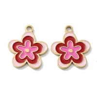 Ion Plating(IP) 304 Stainless Steel Enamel Pendants
