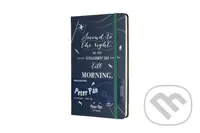 Moleskine - Peter Pan tmavomodrý zápisník (limitovaná edícia, stredný, linajkový)