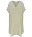 Pri Smooth, loose and comfortable basic mini tunic dress