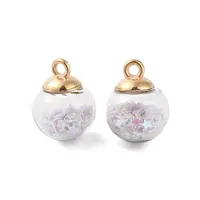 Glass Round Pendants