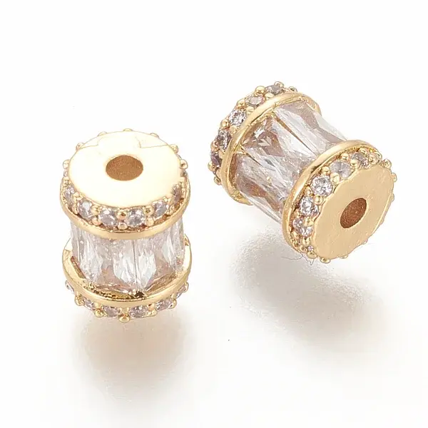 Brass Micro Pave Cubic Zirconia