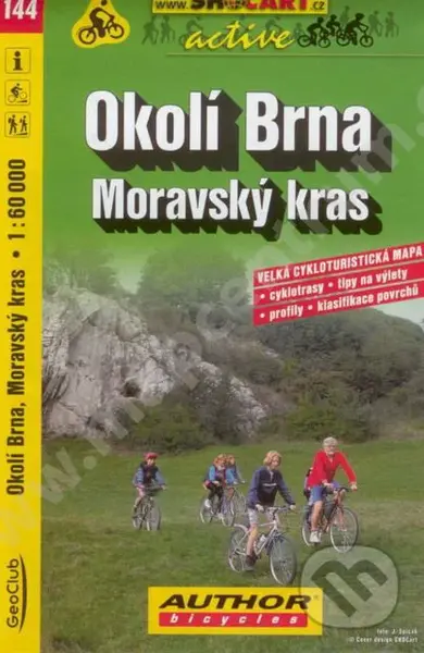 Okolí Brna - Moravský kras 1:60 000 (Velká cykloturistická mapa)