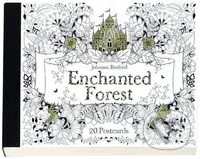 Enchanted Forest: 20 Postcards - Johanna Basford - kniha z kategorie Omalovánky