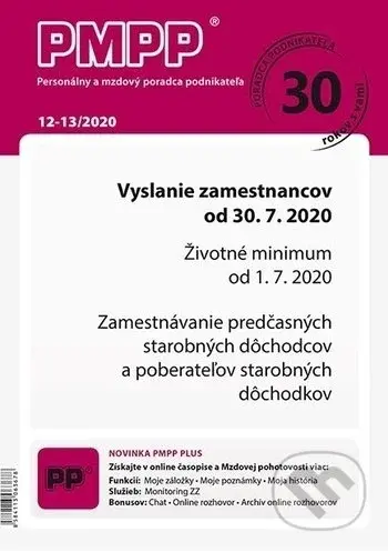 Personálny a mzdový poradca podnikateľa 12-13/2020