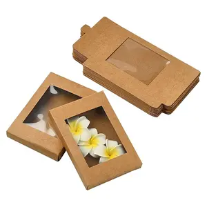 12Pcs Foldable Creative Kraft Paper Boxes