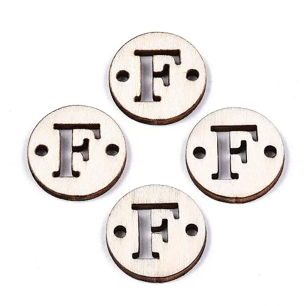 Unfinished Natural Poplar Wood Links Connectors