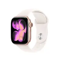 Apple Watch S11 - 42mm Sport Band růžově zlaté/světleruměné M/L
