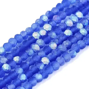 Transparent Glass Beads Strands