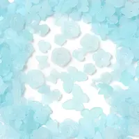 Frosted Transparent Acrylic Beads