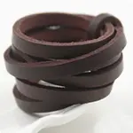 Flat Leather Jewelry Cord