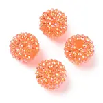 AB-Color Resin Rhinestone Beads