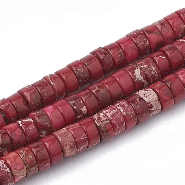 Synthetic Imperial Jasper Beads Strands