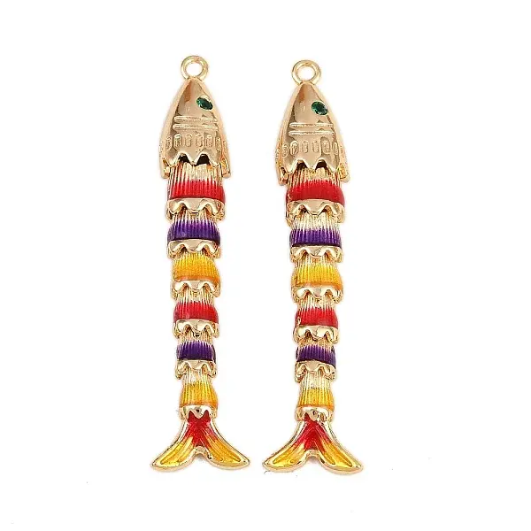 Brass Micro Pave Cubic Zirconia Pendants