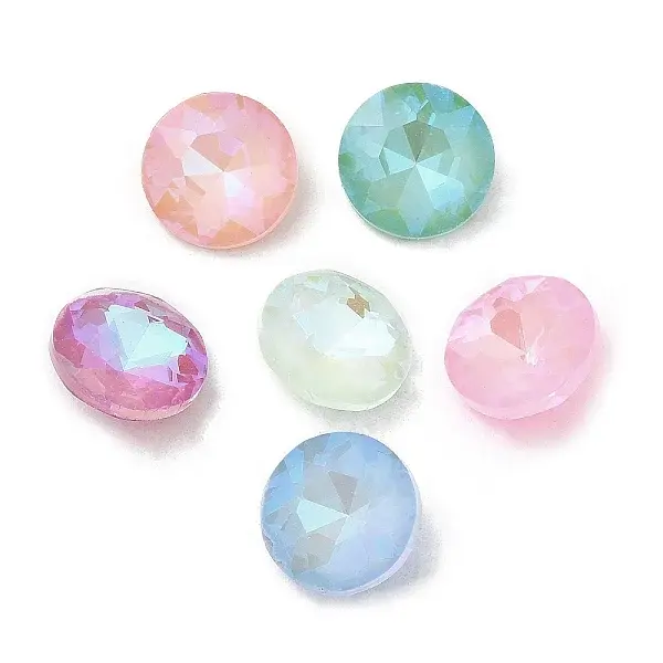 Pointed Back Glass Rhinestone Cabochons
