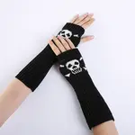 Polyacrylonitrile Fiber Yarn Knitting Long Fingerless Gloves