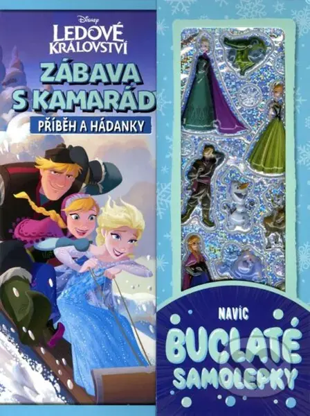 Ledové království: Ledová zábava (Příběh - hádanky - samolepky) - kniha z kategorie Úkoly pro děti