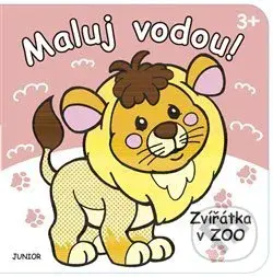 Zvířátka v ZOO - Maluj vodou! - Mariola Budek (ilustrácie) - kniha z kategorie Omalovánky