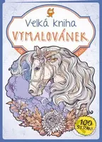 Velká kniha Vymalovánek - fialová - kolektiv - kniha z kategorie Omalovánky