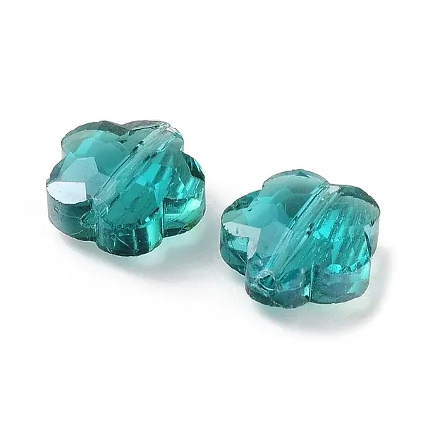 Transparent Electroplate Glass Beads