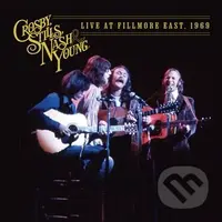 Crosby Stills Nash & Young: Live At Fillmore East, 1969 (Clear) LP