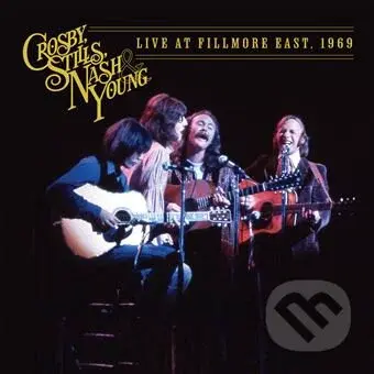 Crosby Stills Nash & Young: Live At Fillmore East, 1969 (Clear) LP