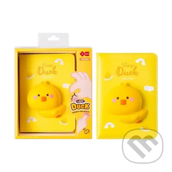 Squishy mini zápisník Kačenka,Squishy mini zápisník Kačenka