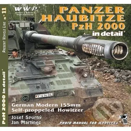 Panzerhaubitze PzH 2000 in detail - Josef Spurný - kniha z kategorie Vojenství