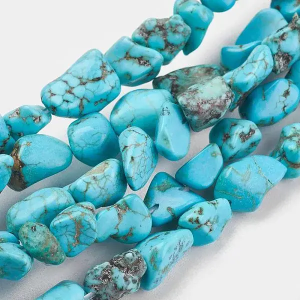 Natural Howlite Beads Strands