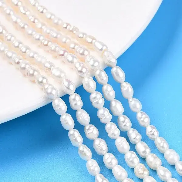 Natural Cultured Freshwater Pearl Beads Strands