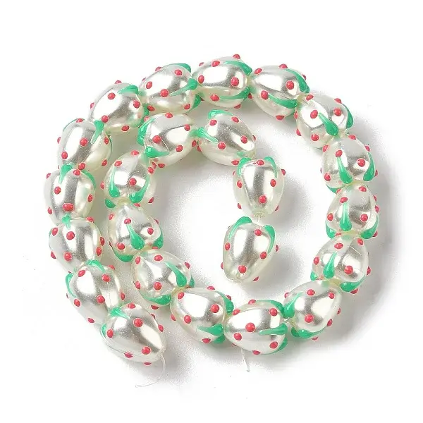 Baking Painted Handmade Lampwork Beads