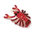 Glass Seed Beaded Pendants