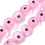 Handmade Evil Eye Lampwork Beads Strands