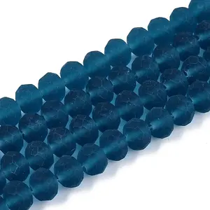 Transparent Glass Beads Strands